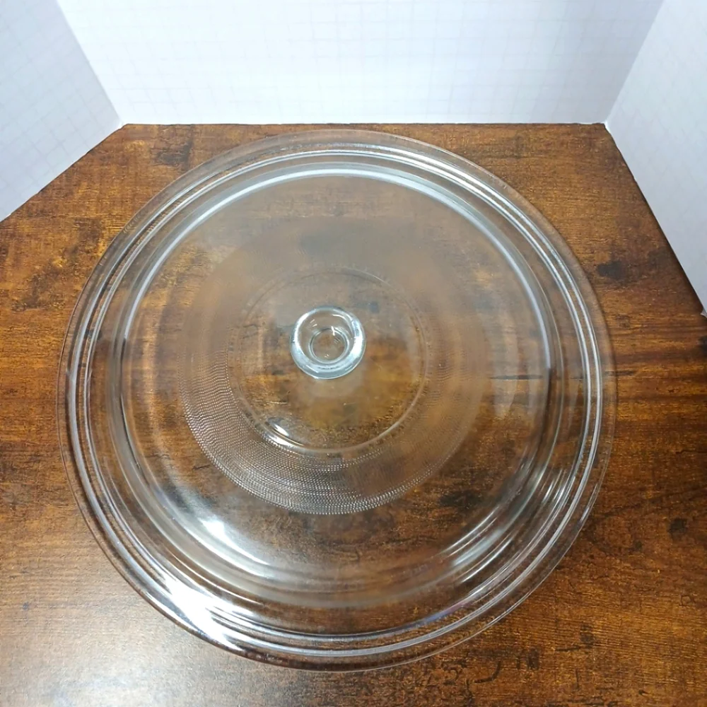 Mexico 9 Glass Lid 11 1/4 inches inside diameter and 12 1/4 outside diameter